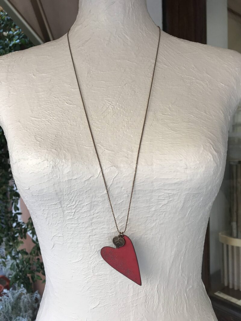 Collana cuore Doralice ramata