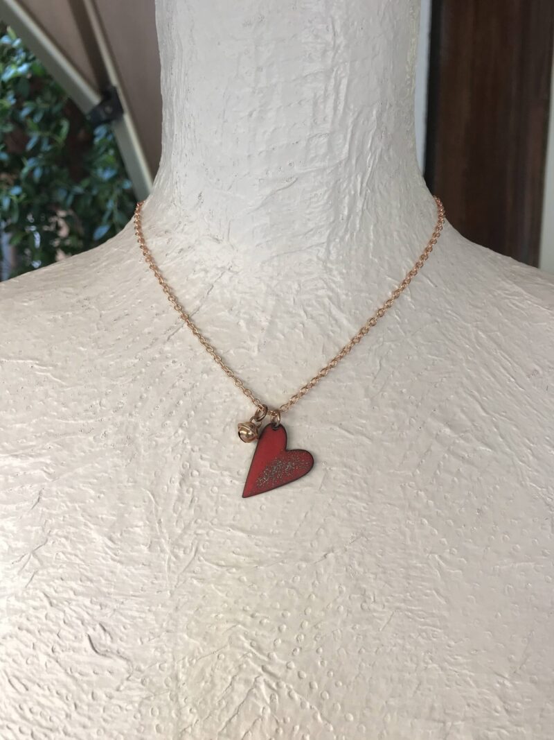 Collana girocollo cuore Doralice