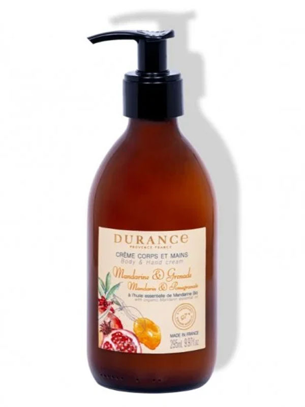 Crema Corpo e Mani Durance - Mandarino e Melograno - 295 ml