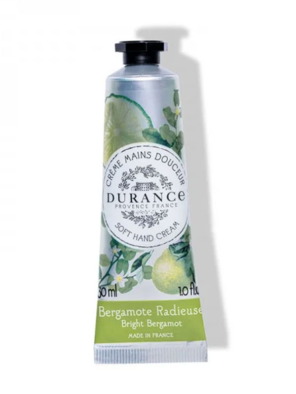 Crema mani ammorbidente Durance - Bergamotto Radioso - 30 ml